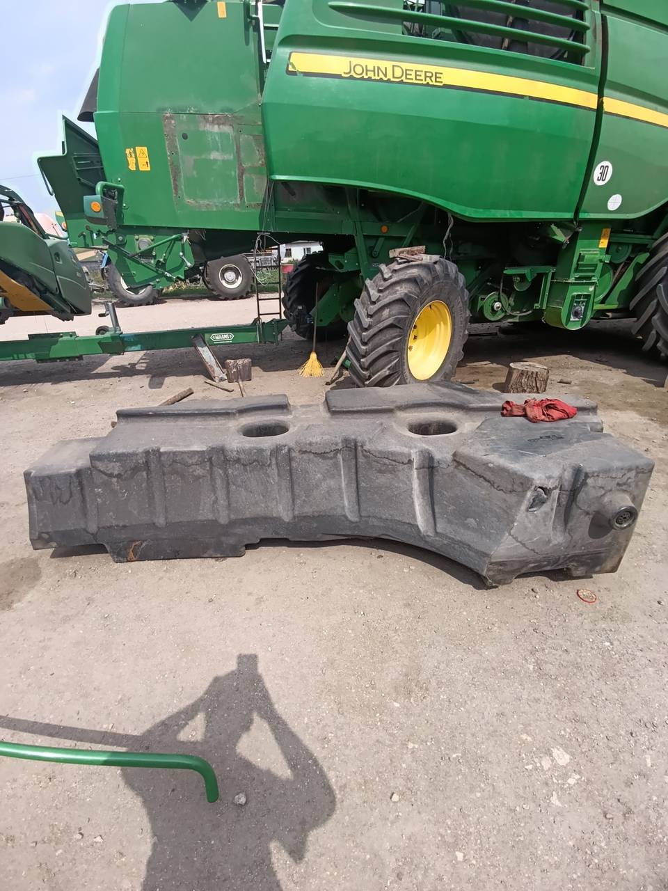 Фото 7 з ремонту — Ремонт паливного бака John Deere T660