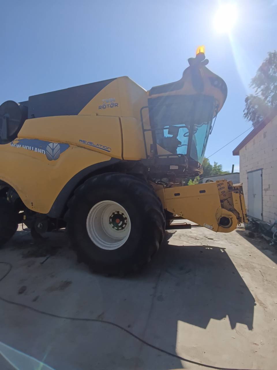 Фото 11 з ремонту — Ремонт паливного бака New Holland Cr 9.80