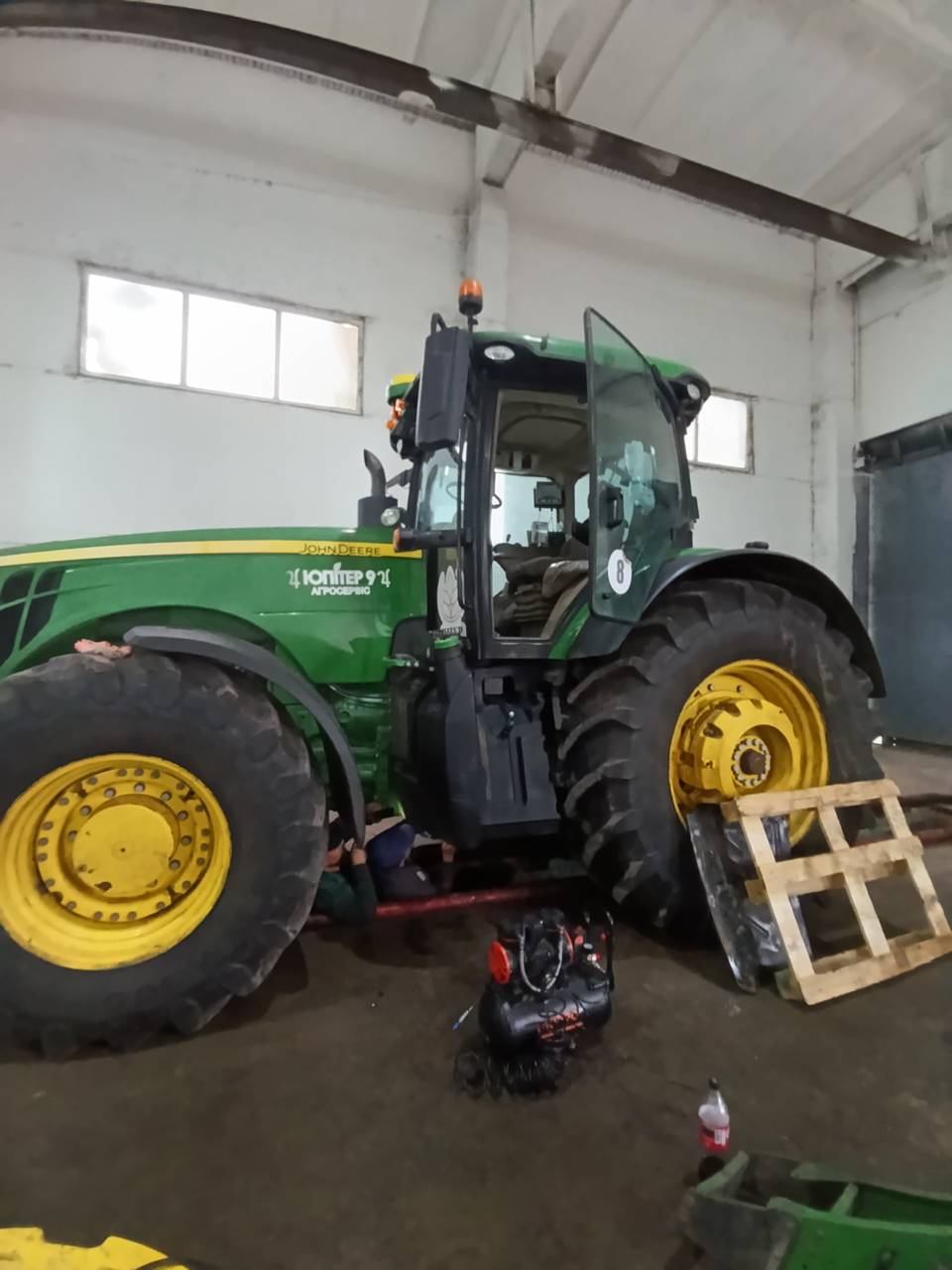 Фото 11 з ремонту — Ремонт паливного бака John Deere 8370R — Ічня