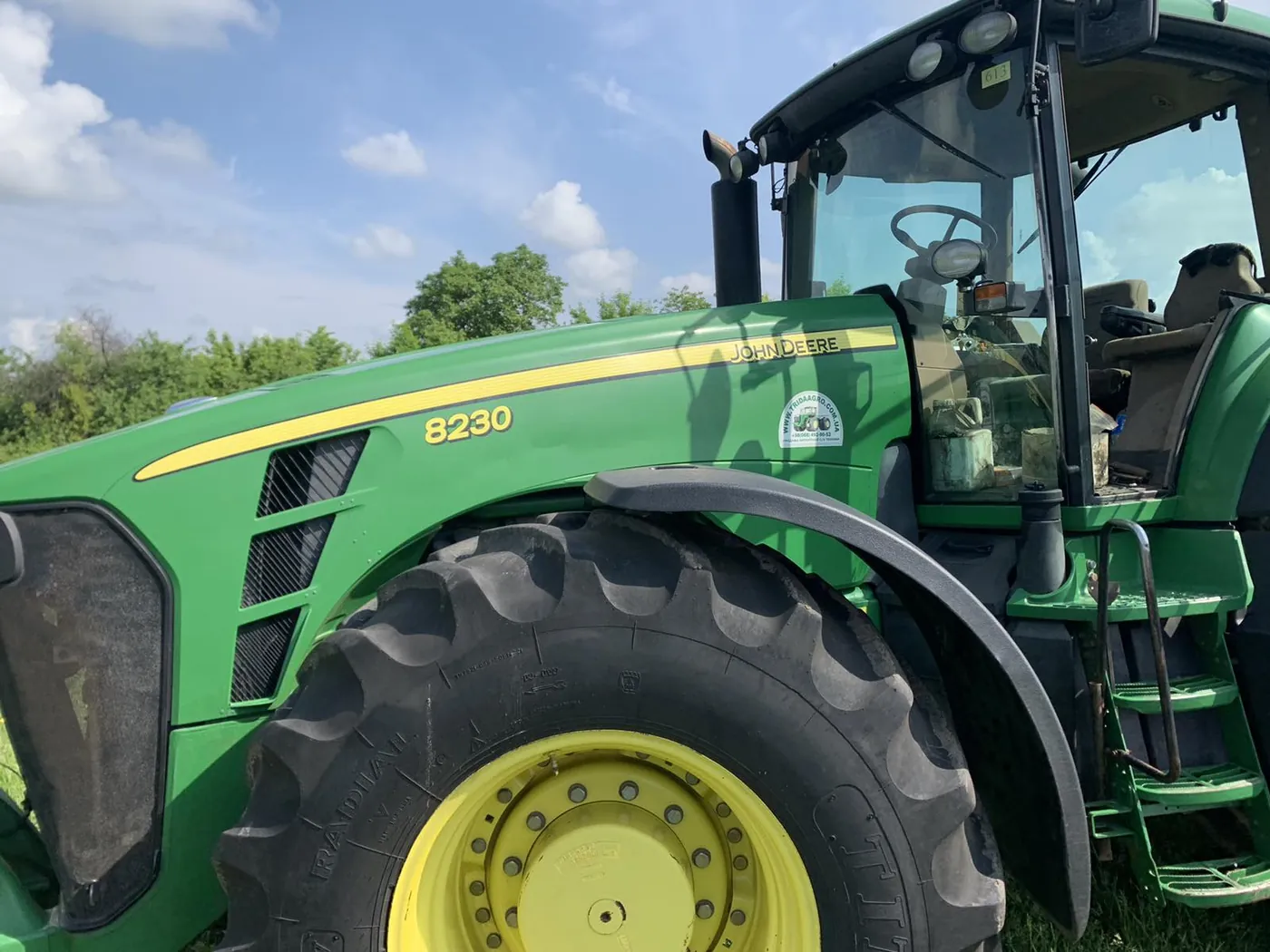 Ремонт паливного бака John Deere 8230 — Івашки