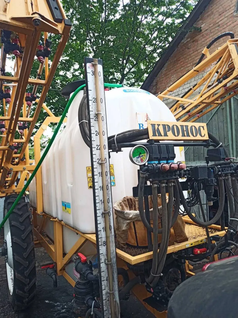 Ремонт бочки обприскувача ОП Богуслав Оп 2000 — Онуфріївка