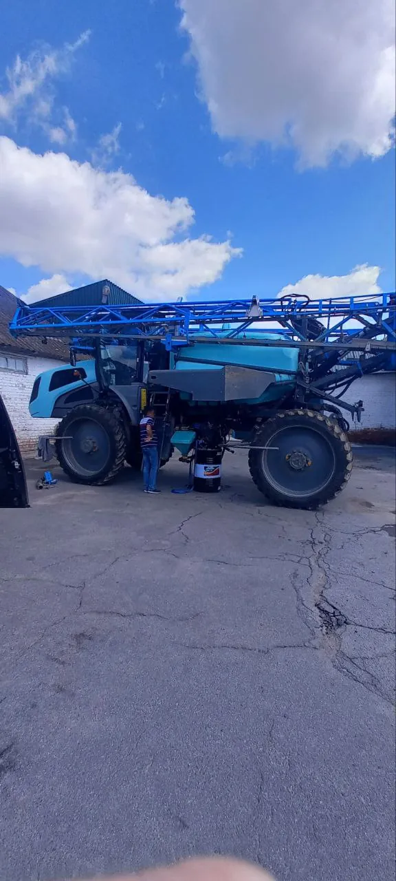 Бочка обприскувача — Berthoud Rapter