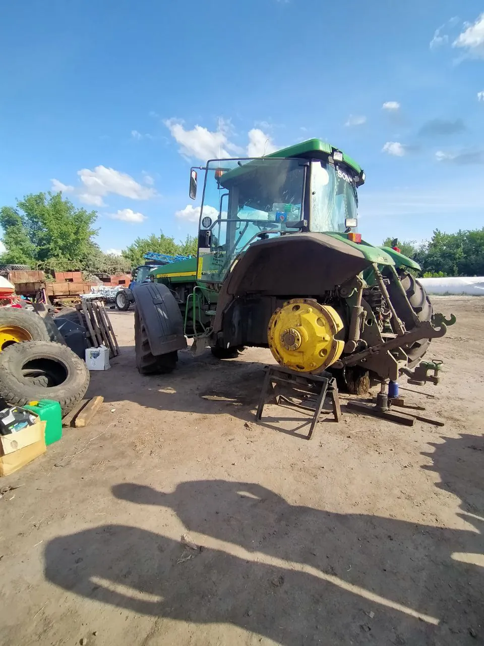 Фото 4 з ремонту — Ремонт паливного бака John Deere 8400 — Малі Коровинці