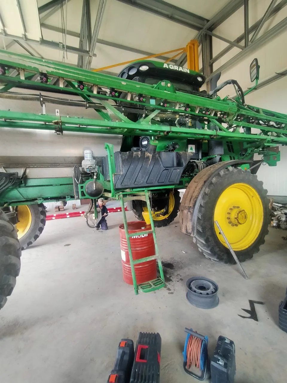Фото 6 з ремонту — Ремонт паливного бака John Deere — Забріддя