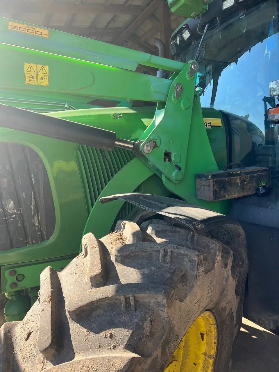 Фото 15 з ремонту — Ремонт паливного бака John Deere 6920