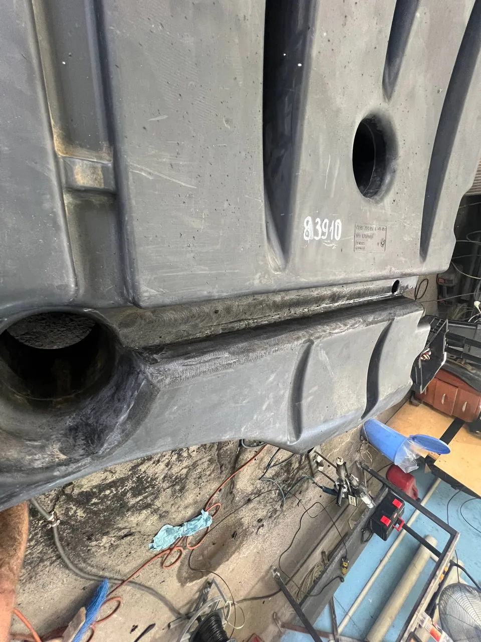 Фото 11 з ремонту — Ремонт паливного бака Claas Lexion 550 — Успенівська сільська громада