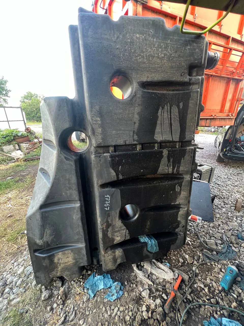 Фото 12 з ремонту — Ремонт паливного бака Claas Lexion 570 — Котовка