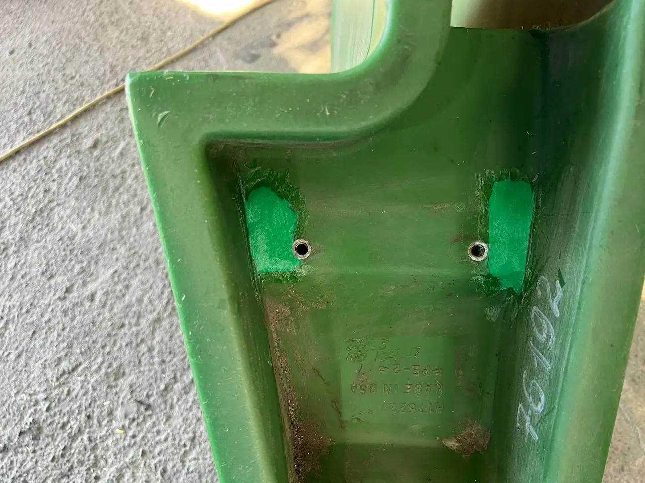 Ремонт конуса жниварки John Deere — Селище