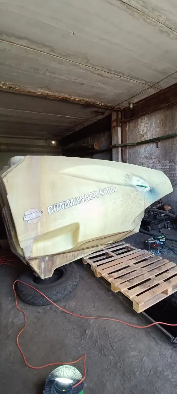 Фото 18 з ремонту — Ремонт бочки обприскувача Hardi Commander 6600 I
