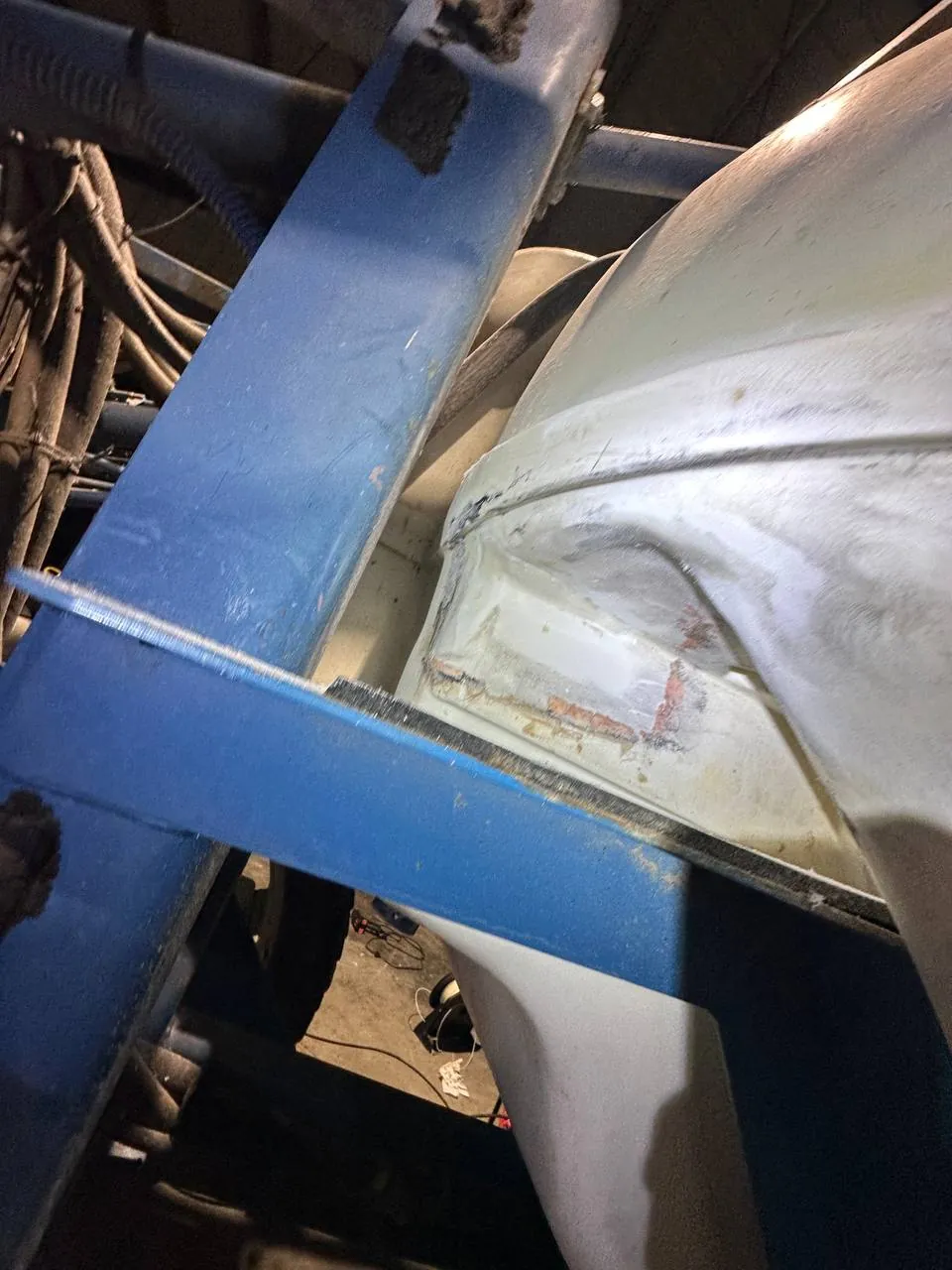 Фото 23 з ремонту — Ремонт бочки обприскувача Hardi Evrard