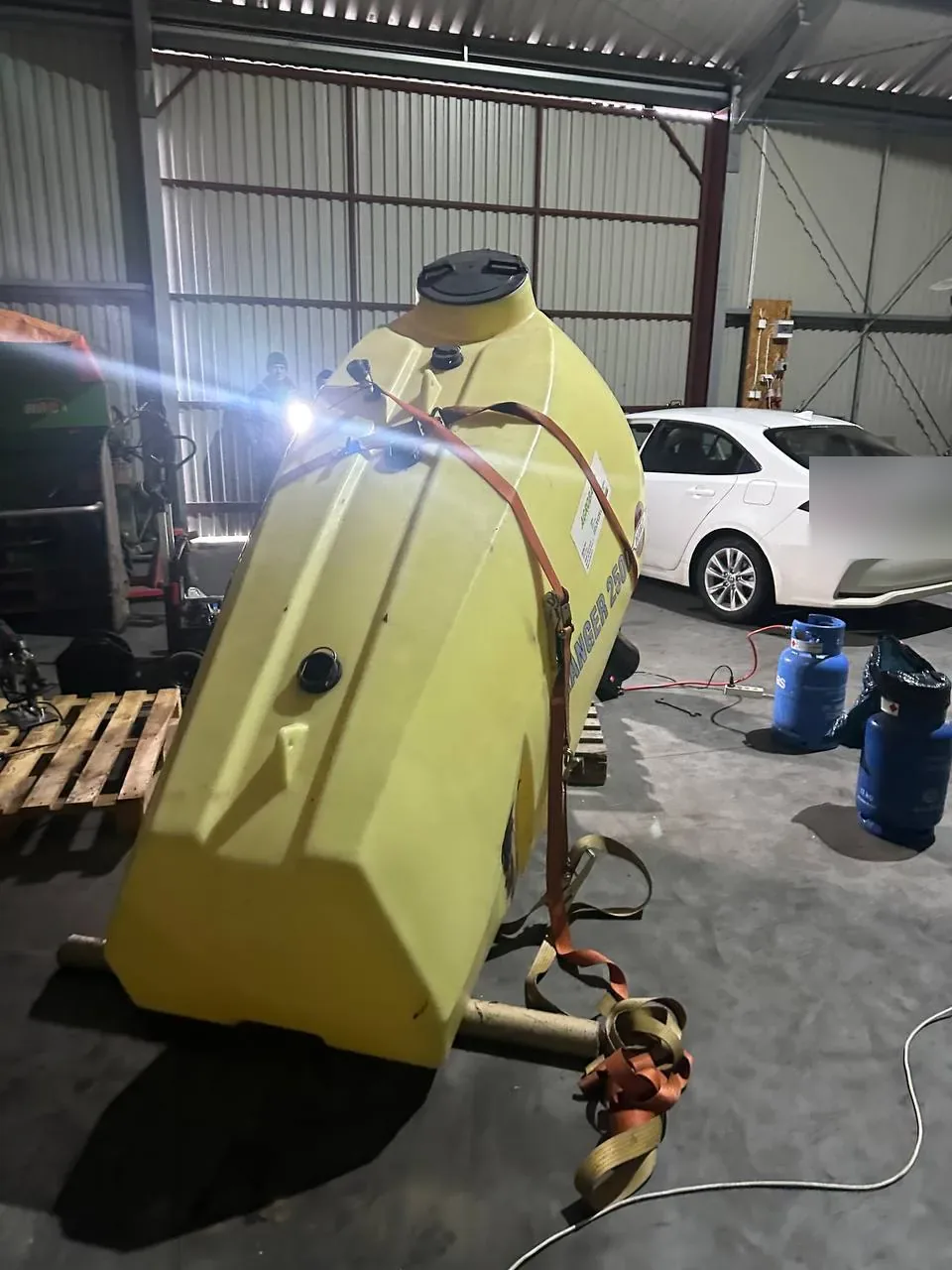 Фото 7 з ремонту — Ремонт бочки обприскувача Hardi Ranger 2500