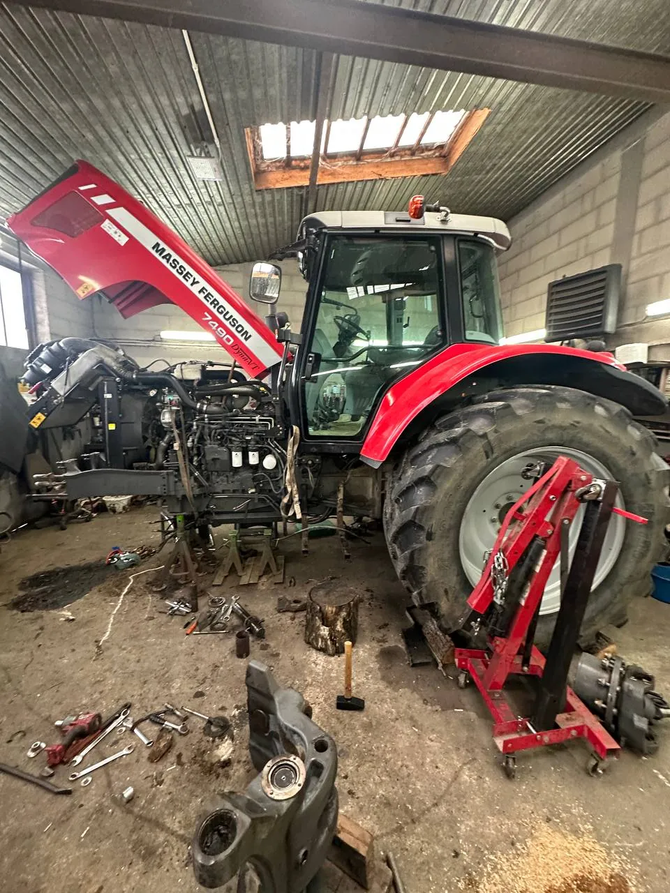 Фото 2 з ремонту — Ремонт паливного бака Massey Ferguson