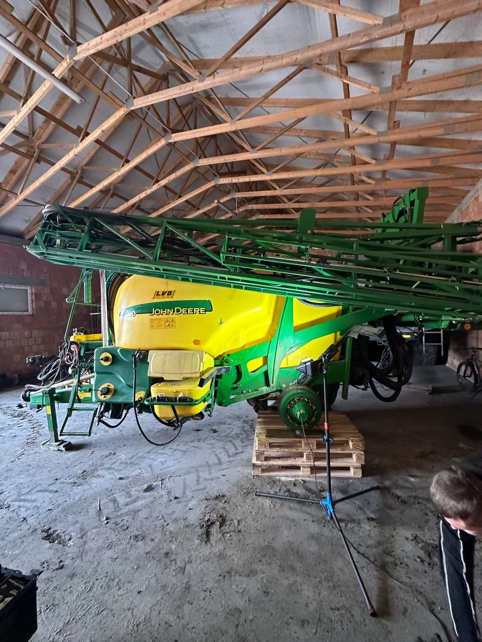 Фото 2 з ремонту — Ремонт бочки обприскувача John Deere 740