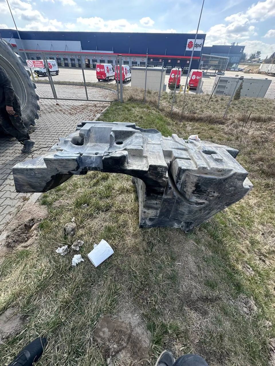Фото 7 з ремонту — Ремонт паливного бака Fendt 900 Vario S4