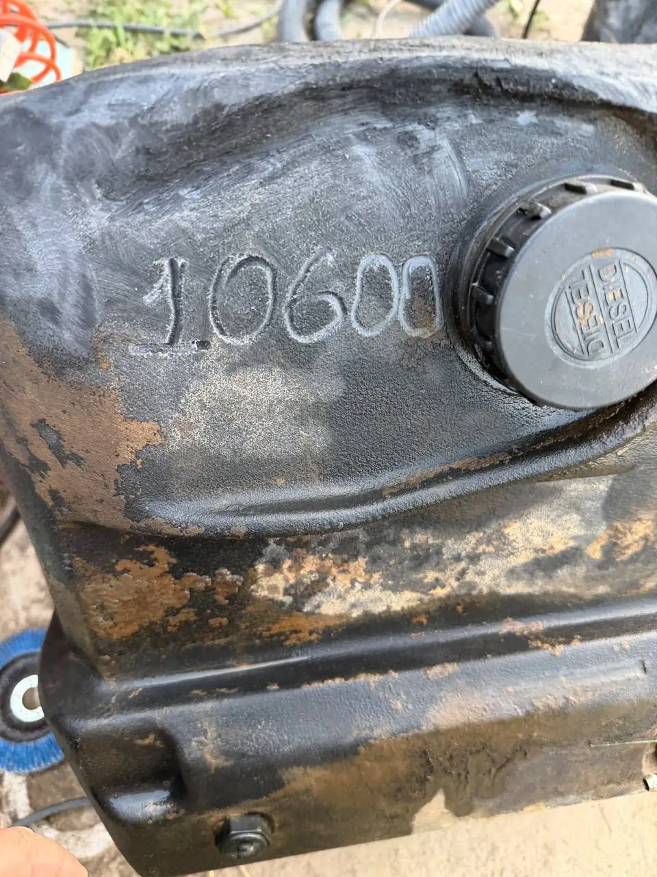 Фото 9 з ремонту — Ремонт паливного бака Massey Ferguson 420
