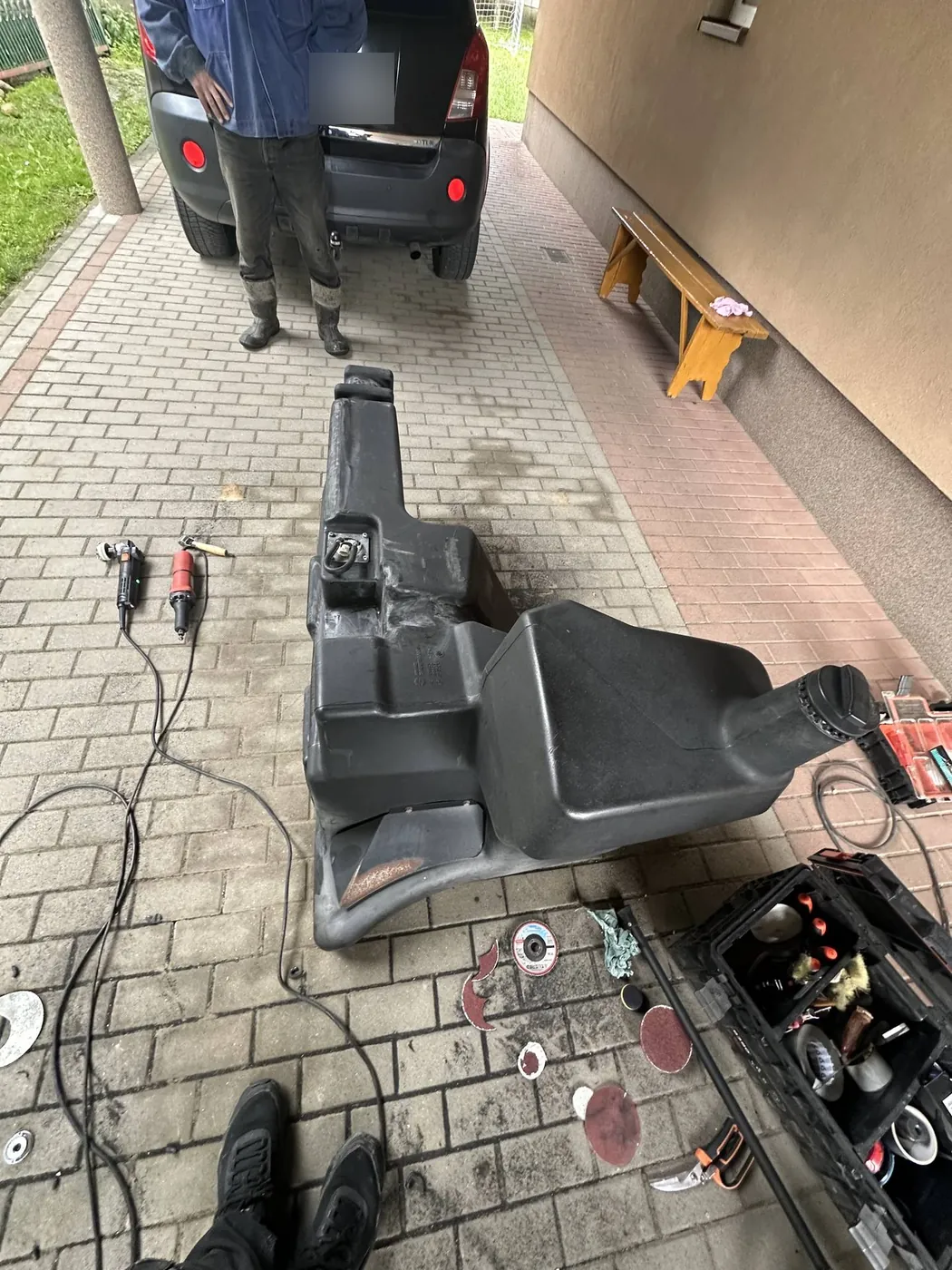 Фото 20 з ремонту — Ремонт паливного бака John Deere 6930 Premium