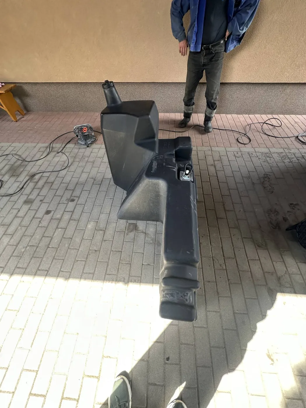 Фото 2 з ремонту — Ремонт паливного бака John Deere 6930 Premium