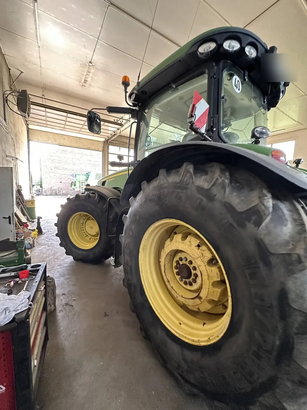 Фото 1 з ремонту — Ремонт паливного бака John Deere 8320R