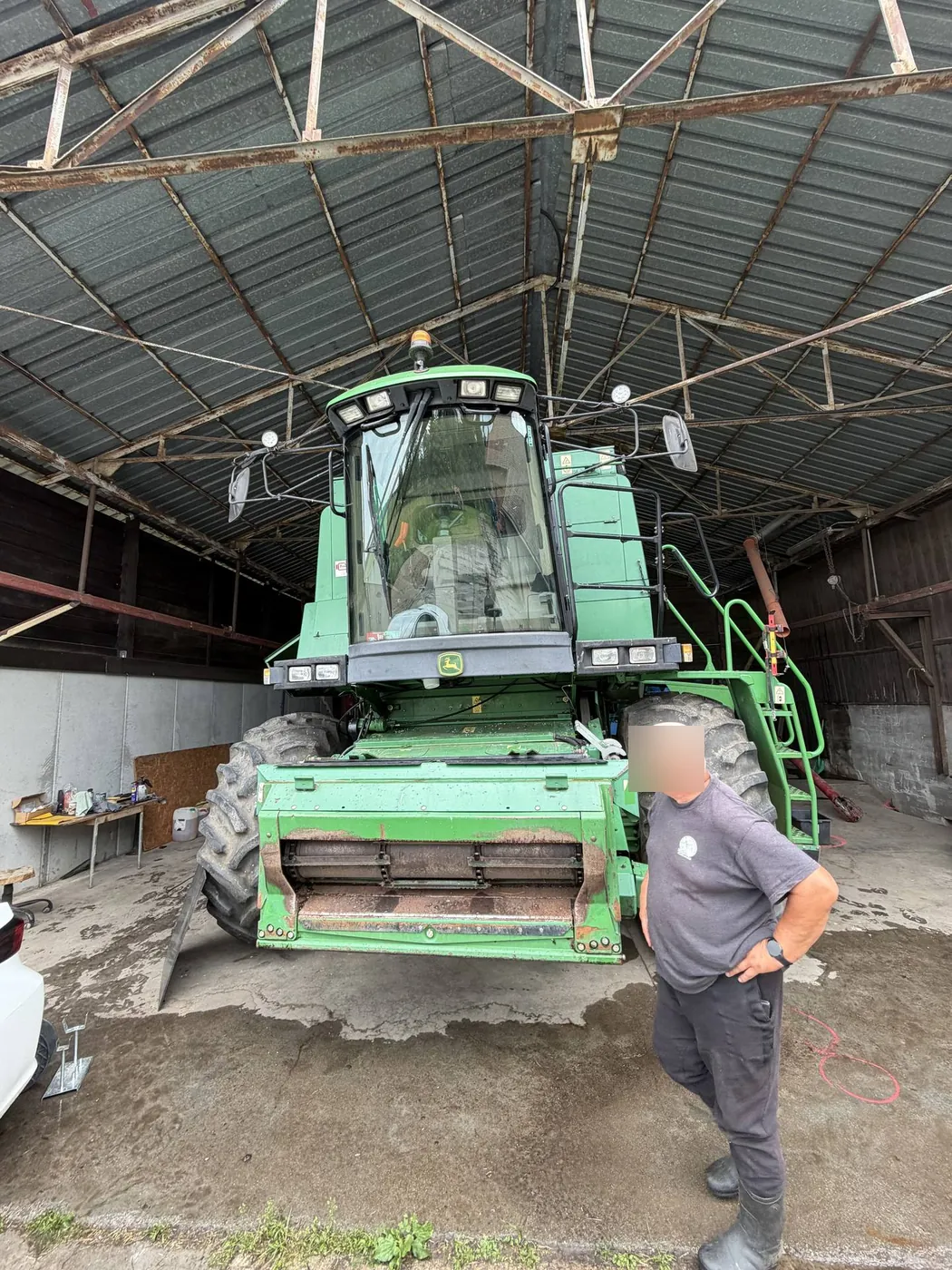 Фото 1 з ремонту — Ремонт паливного бака John Deere 1550