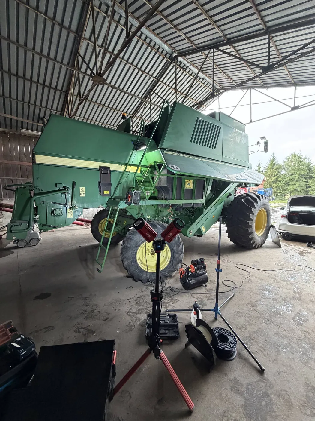 Фото 6 з ремонту — Ремонт паливного бака John Deere 1550