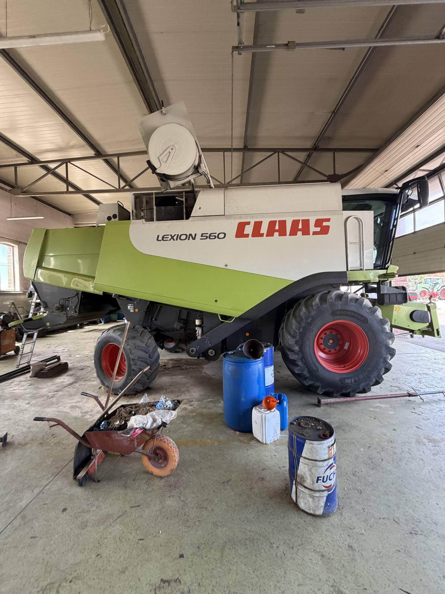 Фото 21 з ремонту — Ремонт паливного бака Claas Lexion 560