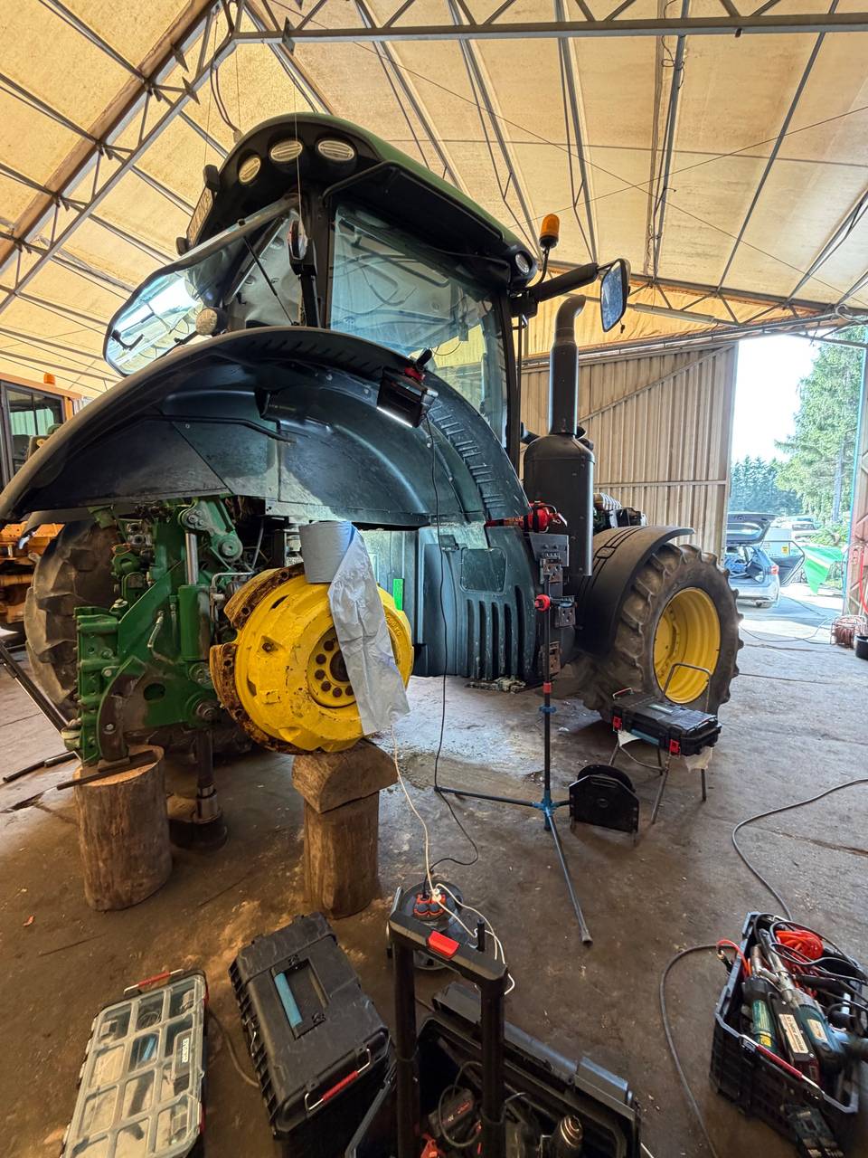 Фото 4 з ремонту — Ремонт паливного бака John Deere RK8700