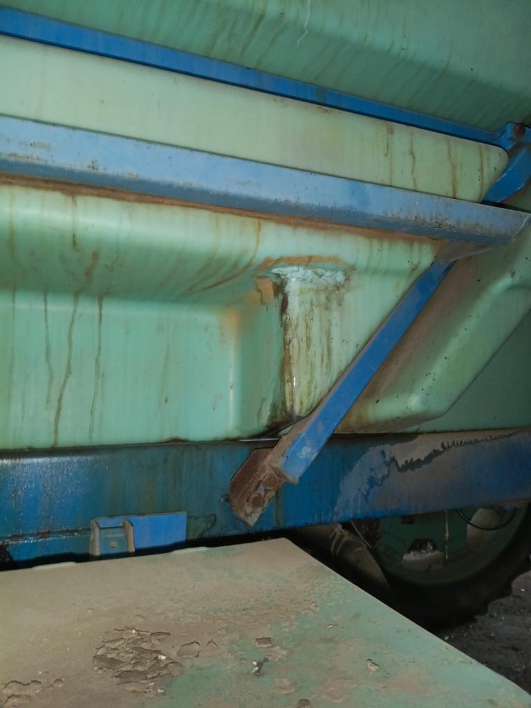 Фото 2 з ремонту — Ремонт бочки обприскувача Berthoud 3200 L